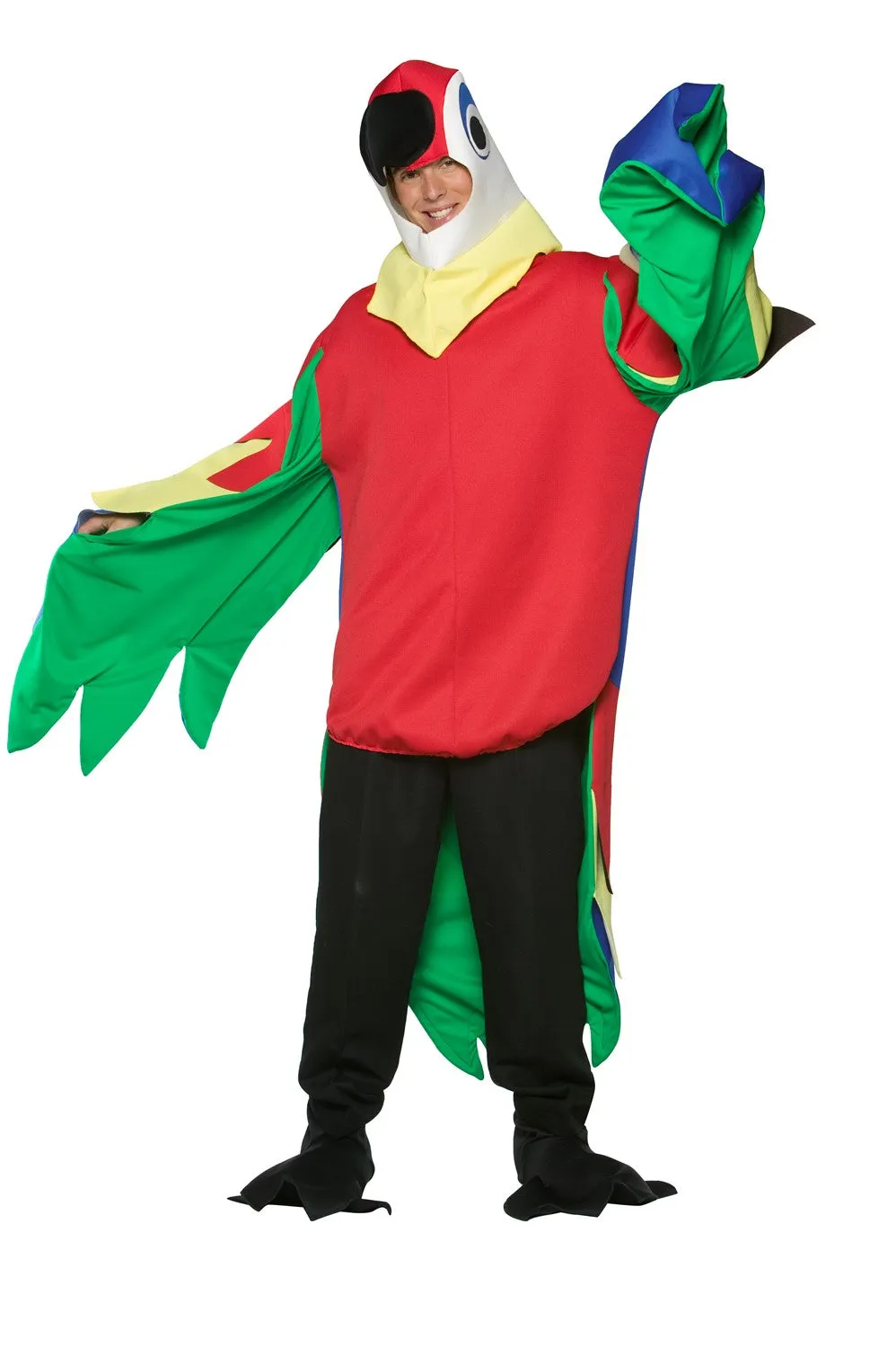 Lightweight Parrot Costume, Adult One Size