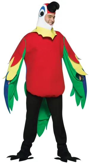 Lightweight Parrot Costume, Adult One Size