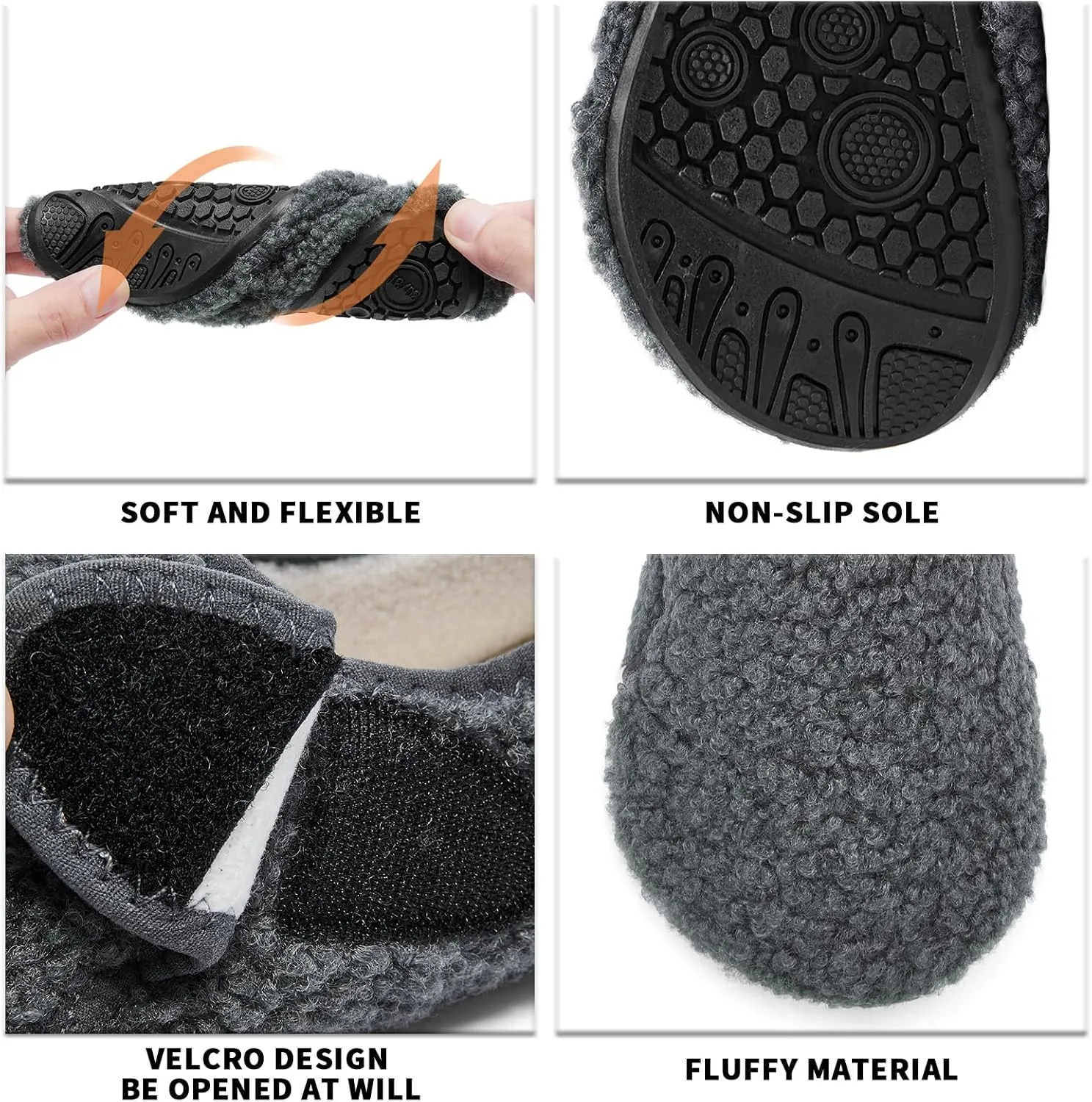 Limberun Toddler Kids Slippers - House Shoes & Indoor Socks for Girls & Boys