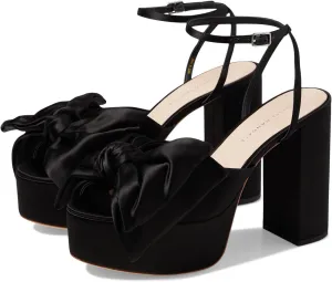 Loeffler Randall Kiki Bow Platform Black 11 B (M)
