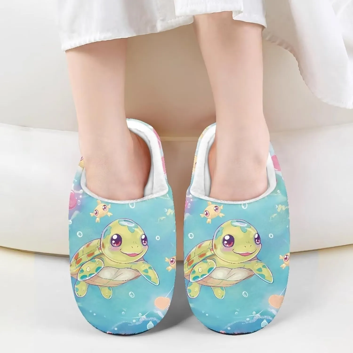 Lotusorchid Kids Slipper for Girls, Boys House Slipper Bedroom Slipper Warm Memory Foam Sleep Slipper Cozy Soft Winter Slipper