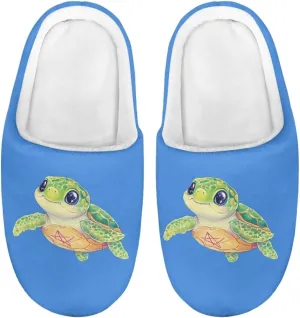 Lotusorchid Slippers for Kids Non Slip Fuzzy Warm Girls House Slipper Anti-Slip Boys Slippers Soft Bedroom Slipper