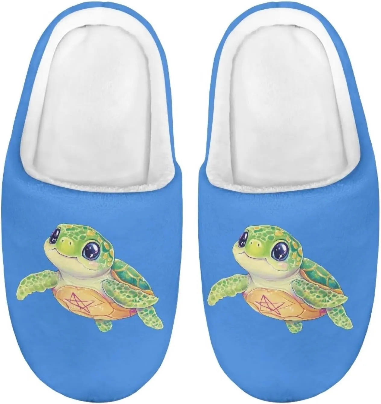 Lotusorchid Slippers for Kids Non Slip Fuzzy Warm Girls House Slipper Anti-Slip Boys Slippers Soft Bedroom Slipper