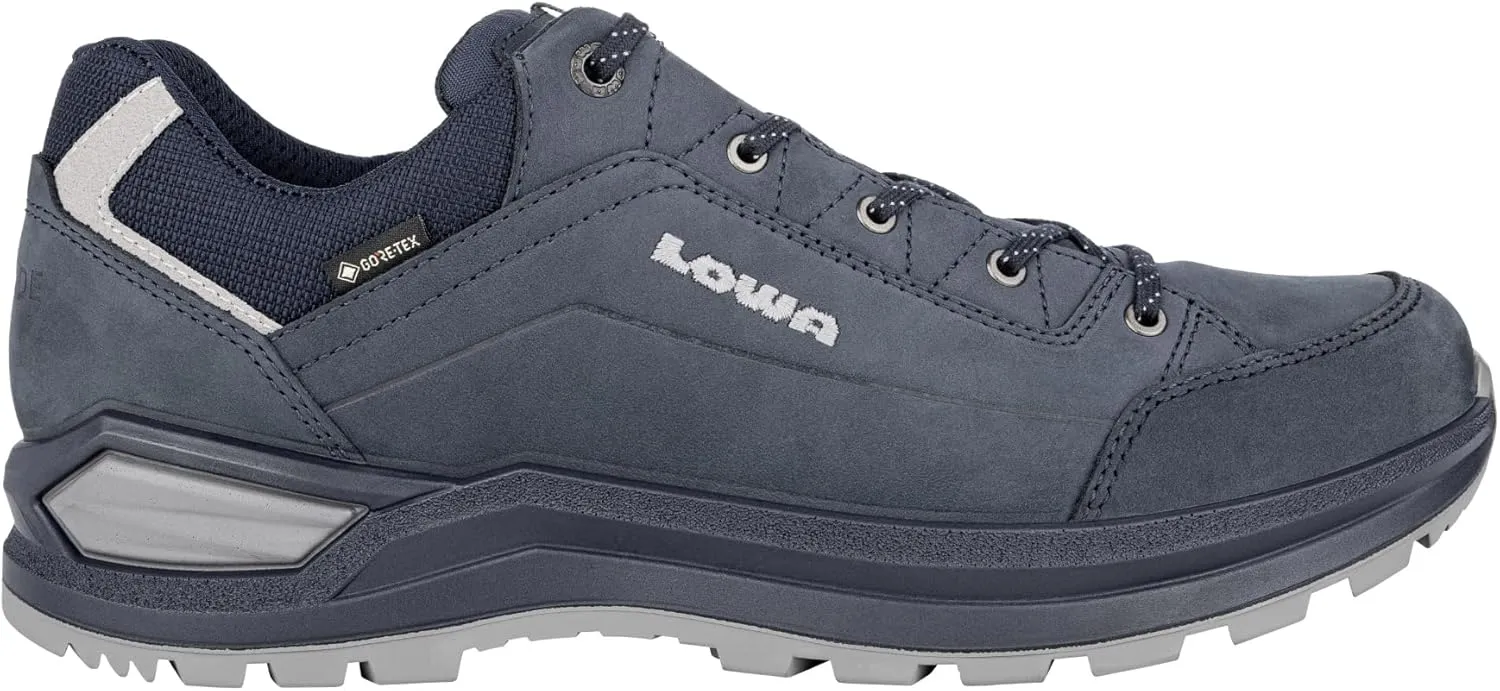 LOWA Men's Renegade EVO GTX LO Low Hiking Shoe - Black, Size 8, Navy Stone, 13