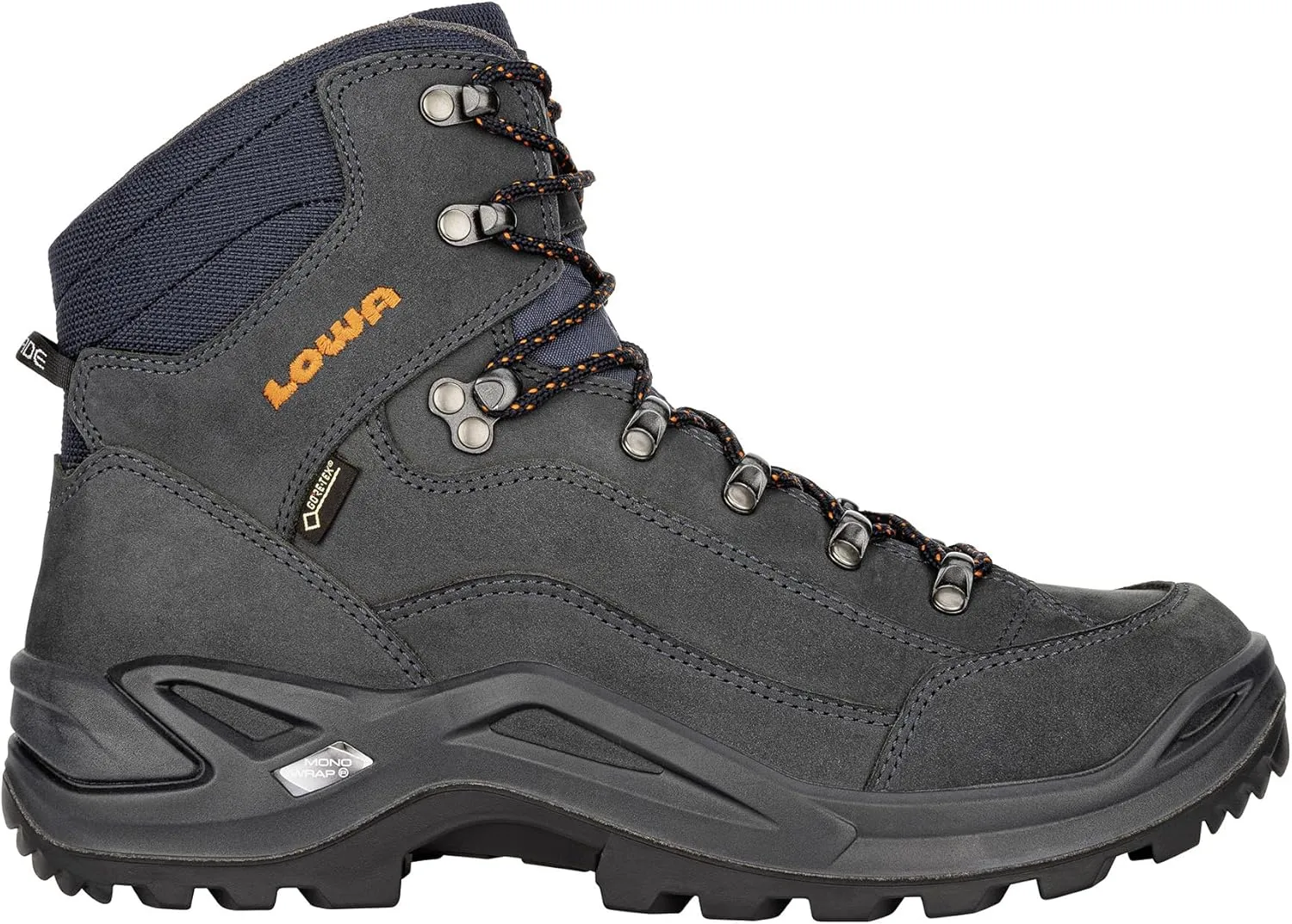 Lowa - Renegade GTX - 3109456910 - Color: Navy Blue - Size: 12.5