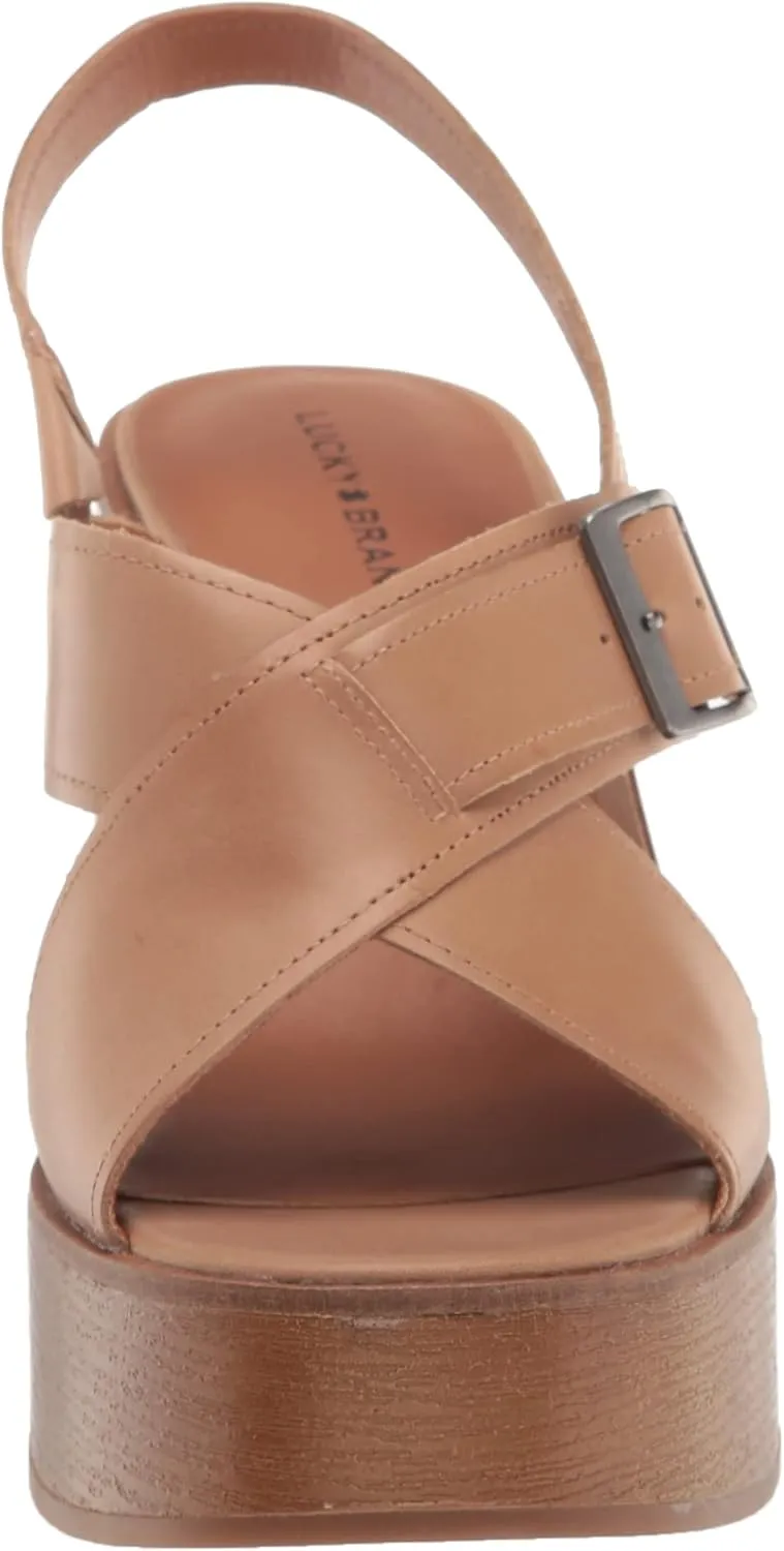 Lucky Brand Women's Delaynee Platform Wedge Sandal