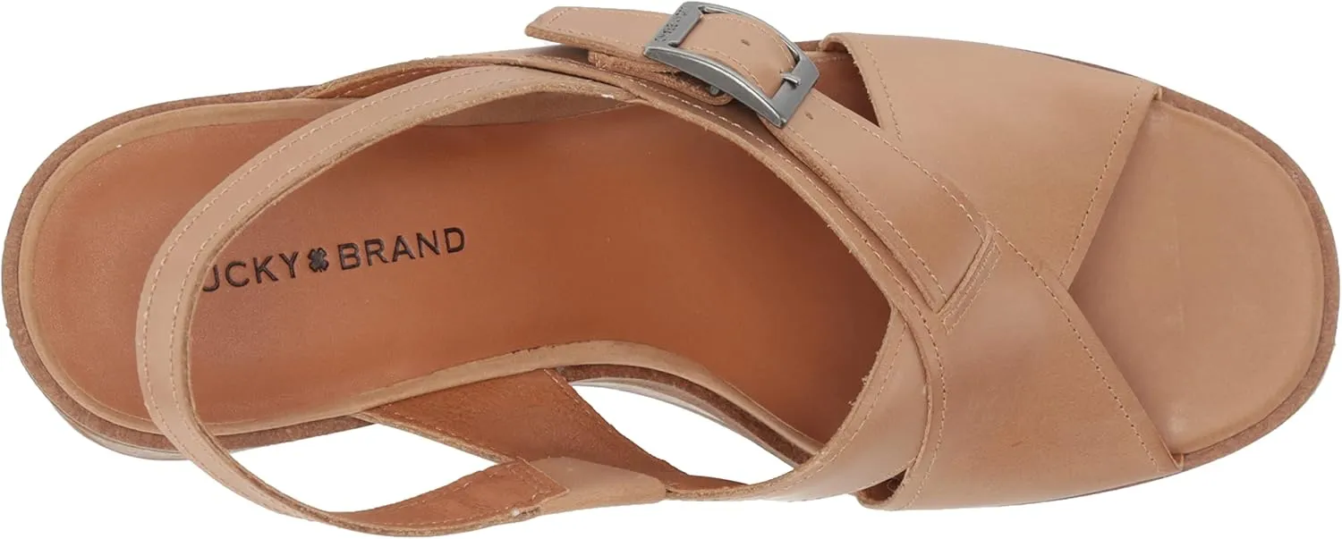 Lucky Brand Women's Delaynee Platform Wedge Sandal