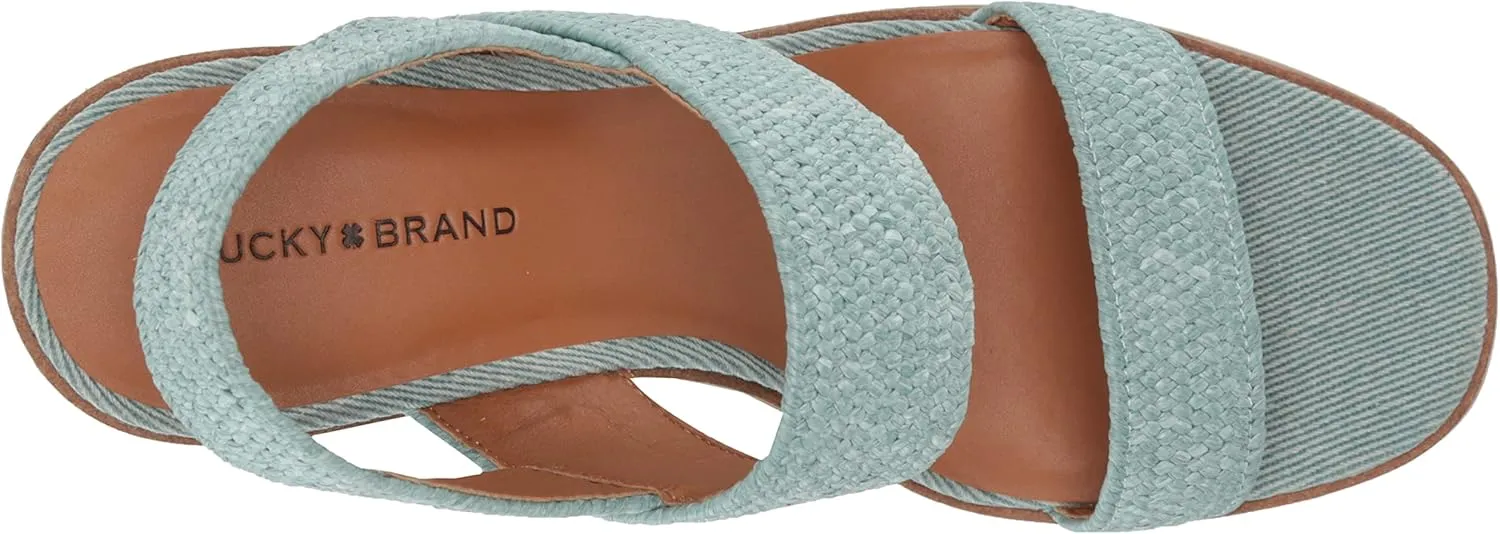 Lucky Brand Women's Delukah Platform Wedge Sandal