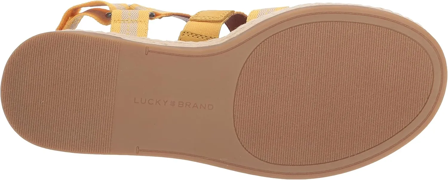 Lucky Brand Women's Emliey Gladiator Sandal Platform