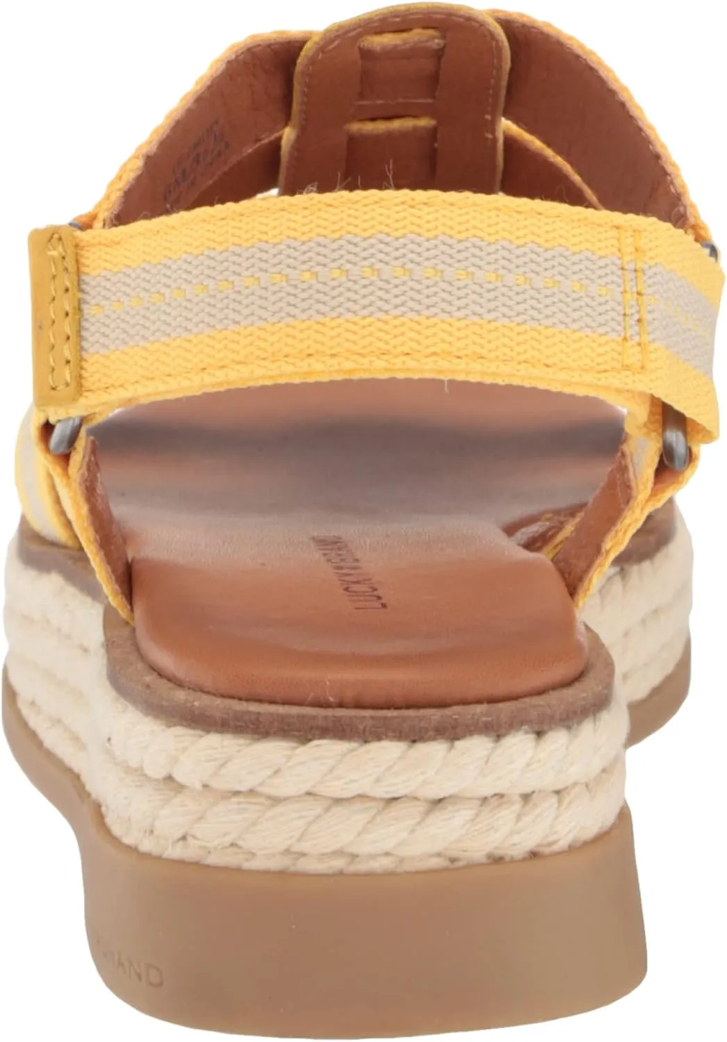 Lucky Brand Women's Emliey Gladiator Sandal Platform