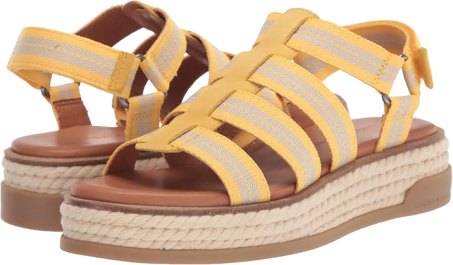 Lucky Brand Women's Emliey Gladiator Sandal Platform