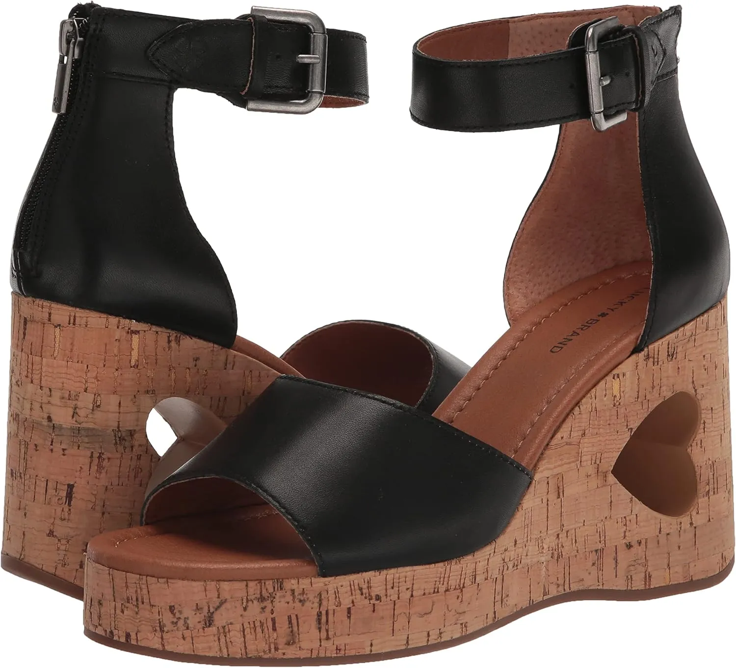 Lucky Brand Women's Himmy Sculpted Wedge Sandal