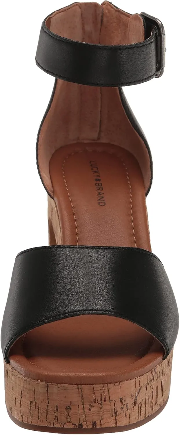 Lucky Brand Women's Himmy Sculpted Wedge Sandal