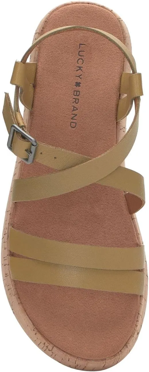Lucky Brand Women's Jacobean Platform Sandal Wedge