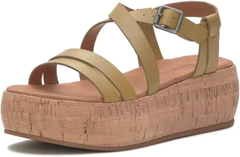 Lucky Brand Women's Jacobean Platform Sandal Wedge