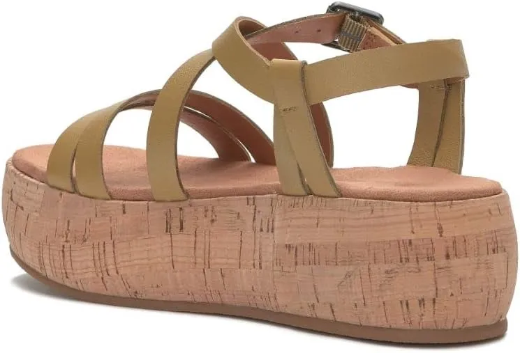Lucky Brand Women's Jacobean Platform Sandal Wedge