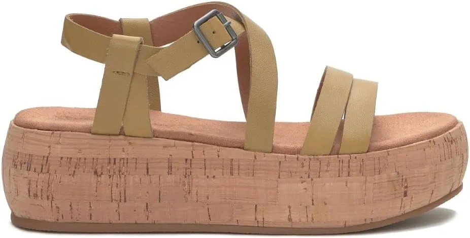 Lucky Brand Women's Jacobean Platform Sandal Wedge