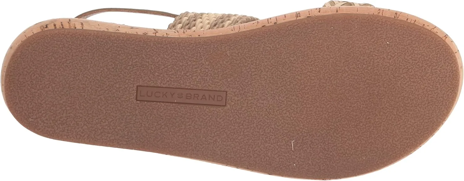 Lucky Brand Women's Jadiel Braided Platform Sandal Wedge