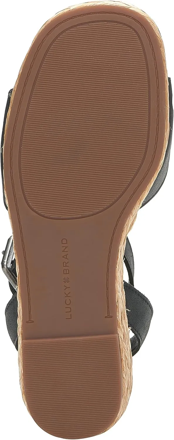 Lucky Brand Women's Nalmo Espadrille Wedge Sandal
