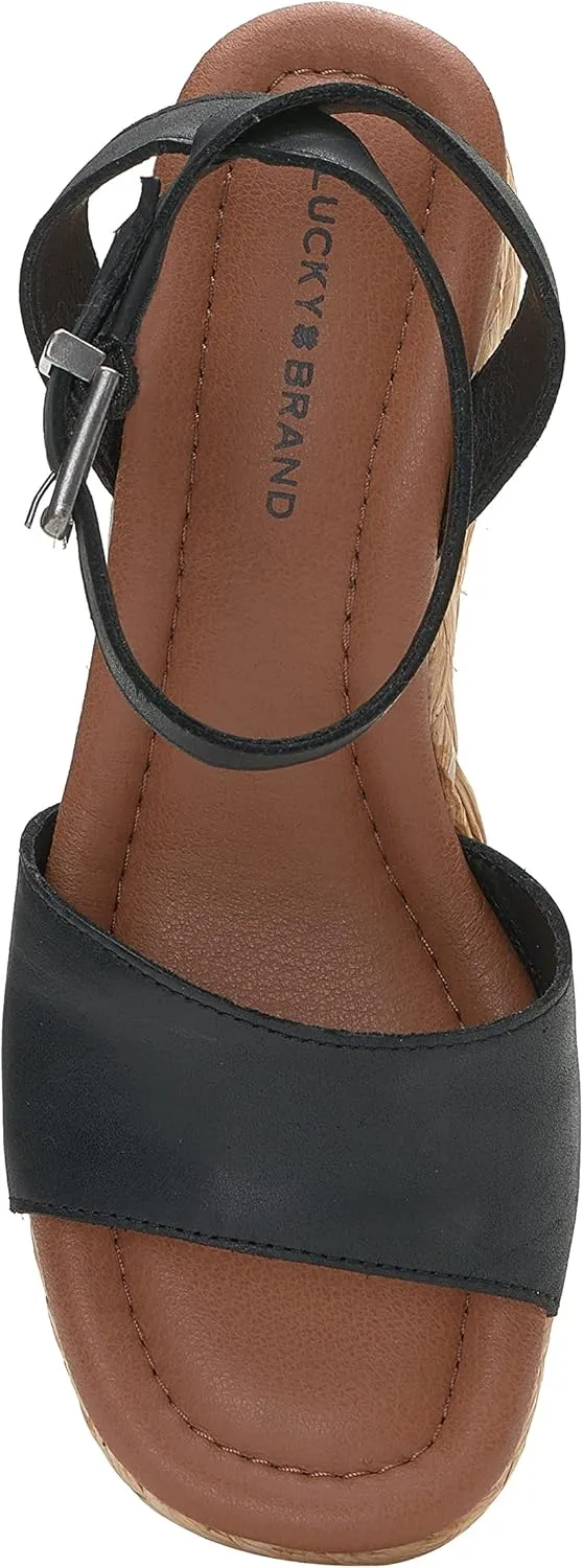 Lucky Brand Women's Nalmo Espadrille Wedge Sandal