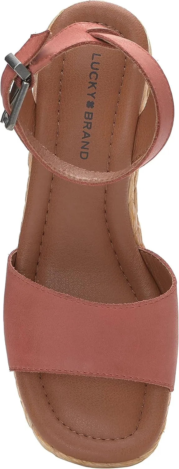 Lucky Brand Women's Nalmo Espadrille Wedge Sandal
