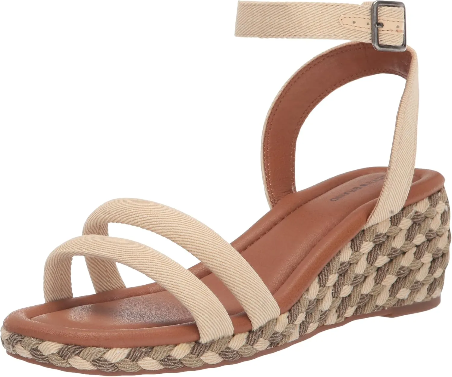 Lucky Brand Women's Naylicia Braided Wedge Sandal