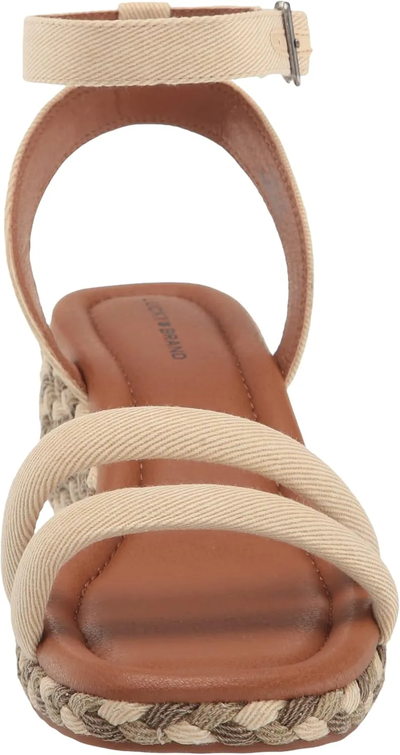 Lucky Brand Women's Naylicia Braided Wedge Sandal