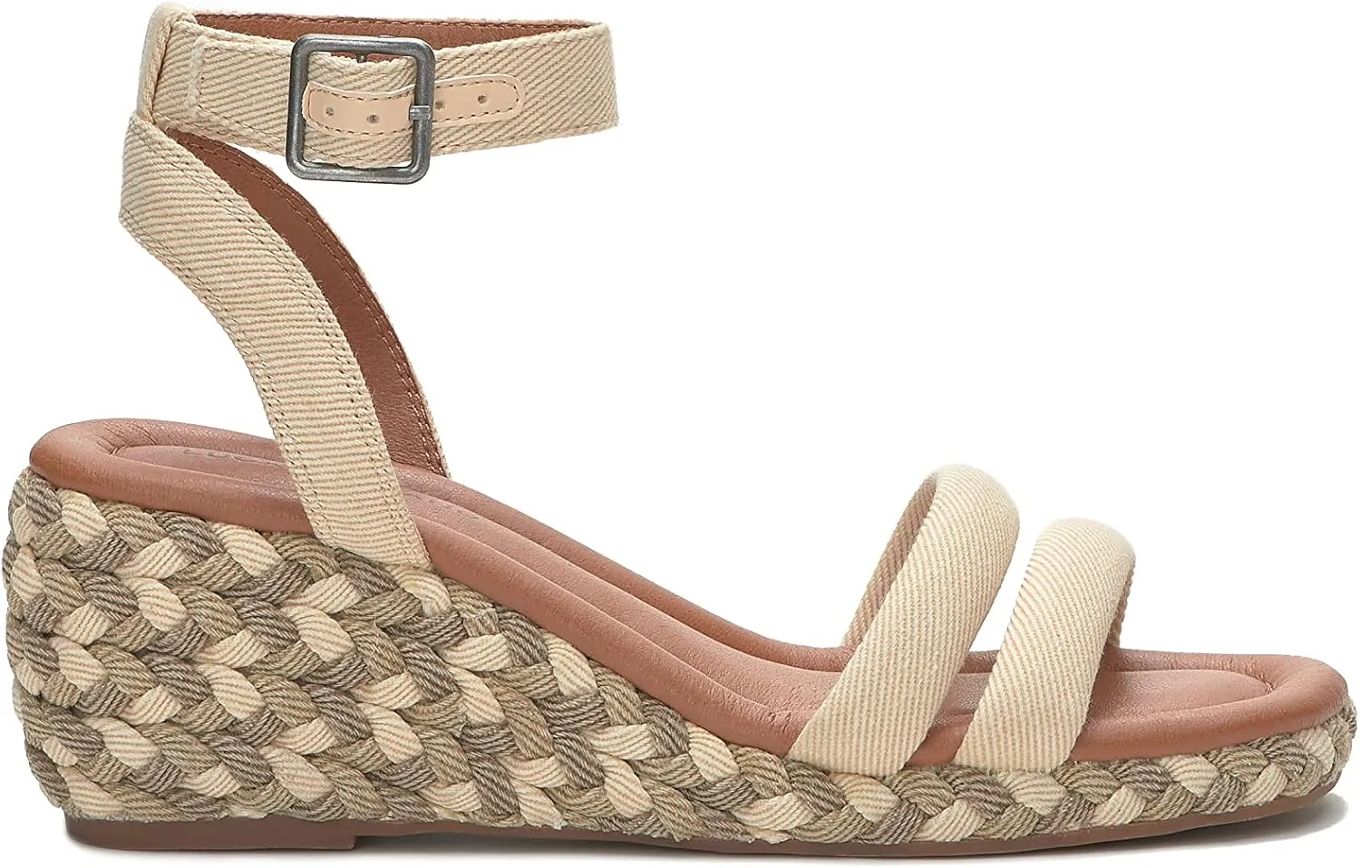 Lucky Brand Women's Naylicia Braided Wedge Sandal
