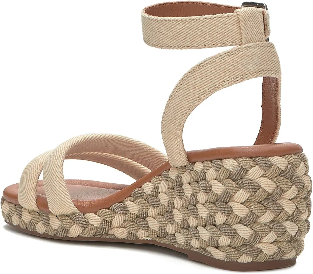 Lucky Brand Women's Naylicia Braided Wedge Sandal