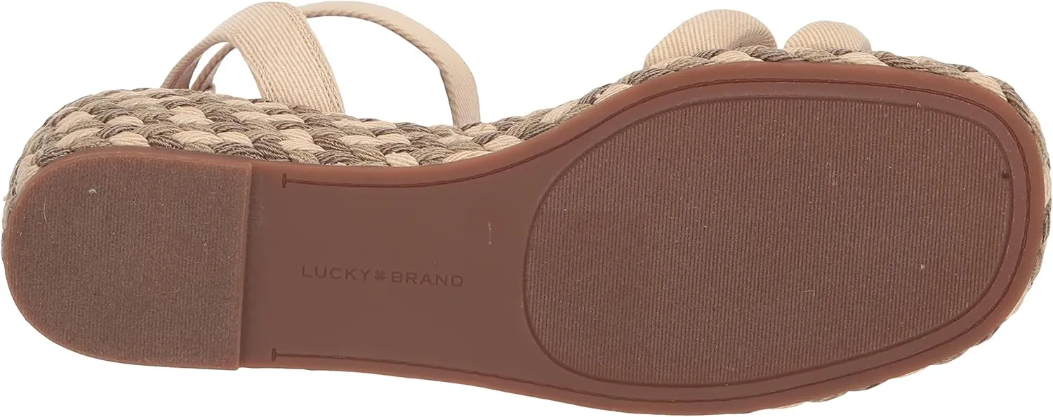 Lucky Brand Women's Naylicia Braided Wedge Sandal