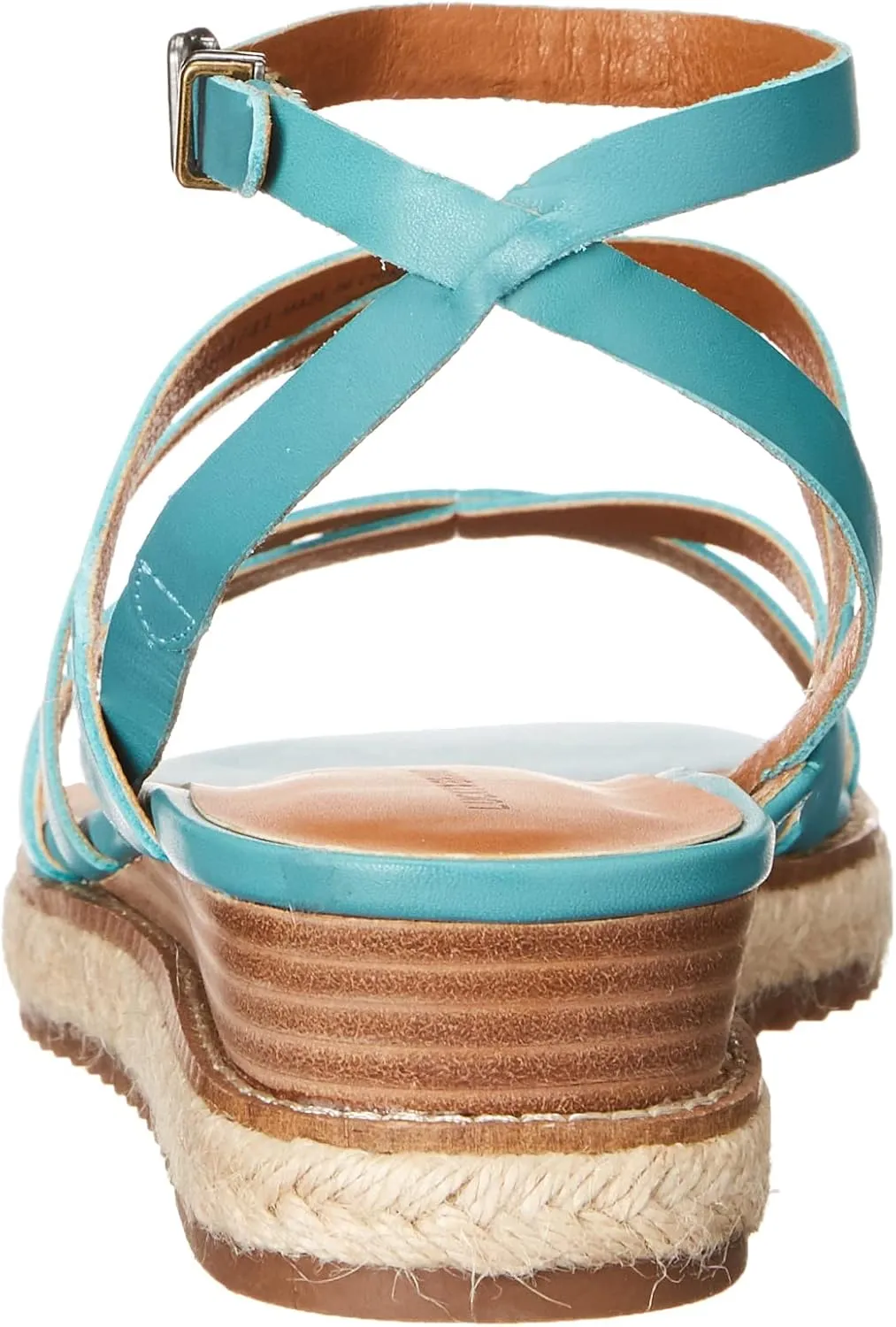 Lucky Brand Women's Nemelli Strappy Wedge Sandal Platform
