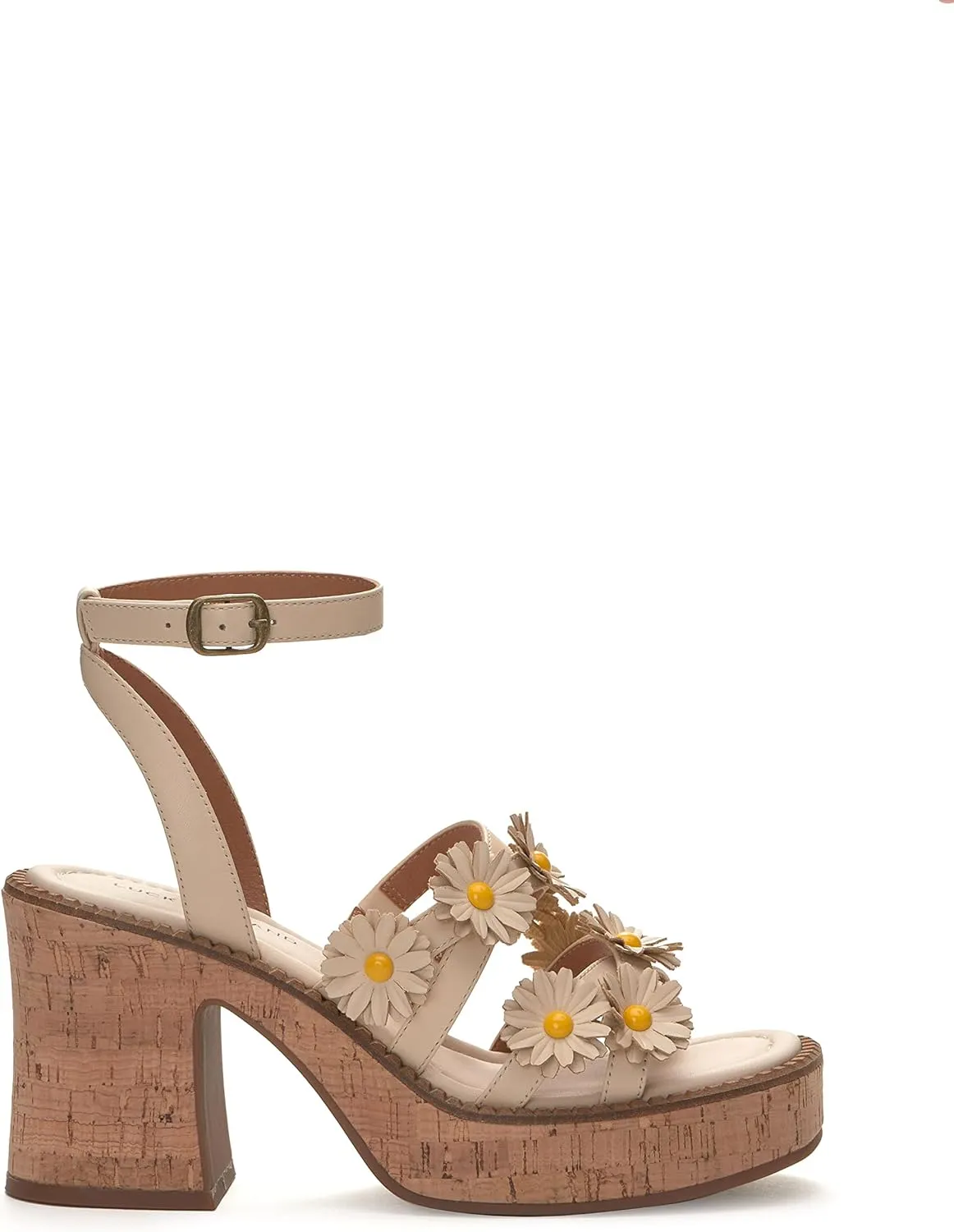 Lucky Brand Women's Taiza Platform Sandal Heeled