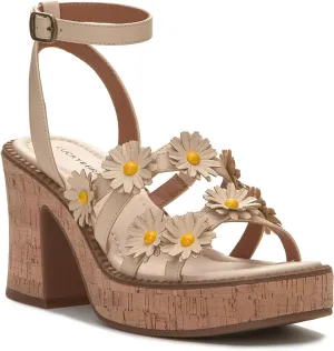Lucky Brand Women's Taiza Platform Sandal Heeled