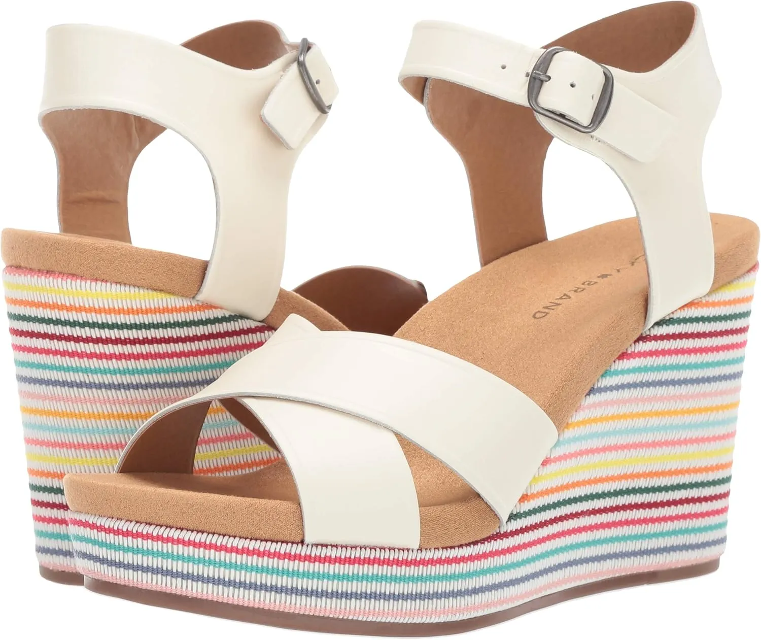 Lucky Brand Women's Yarosan Wedge Sandal