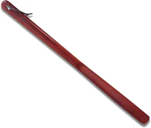 Luxdecor Long Handled Wooden Shoehorns-15in/24in/31.5in Wooden Long Handle Shoe Horn for Seinors Men Boot Jack Shoe Helper