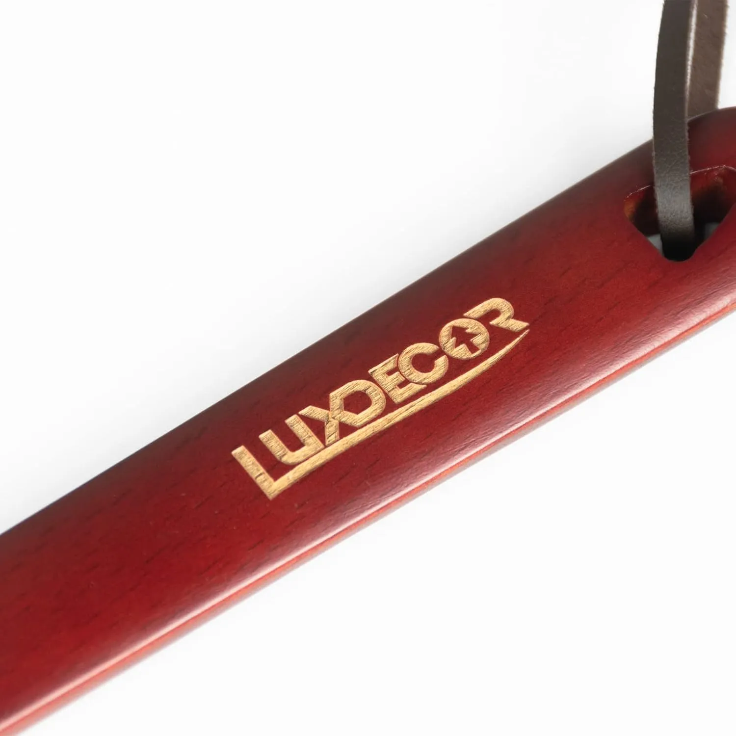 Luxdecor Long Handled Wooden Shoehorns-15in/24in/31.5in Wooden Long Handle Shoe Horn for Seinors Men Boot Jack Shoe Helper