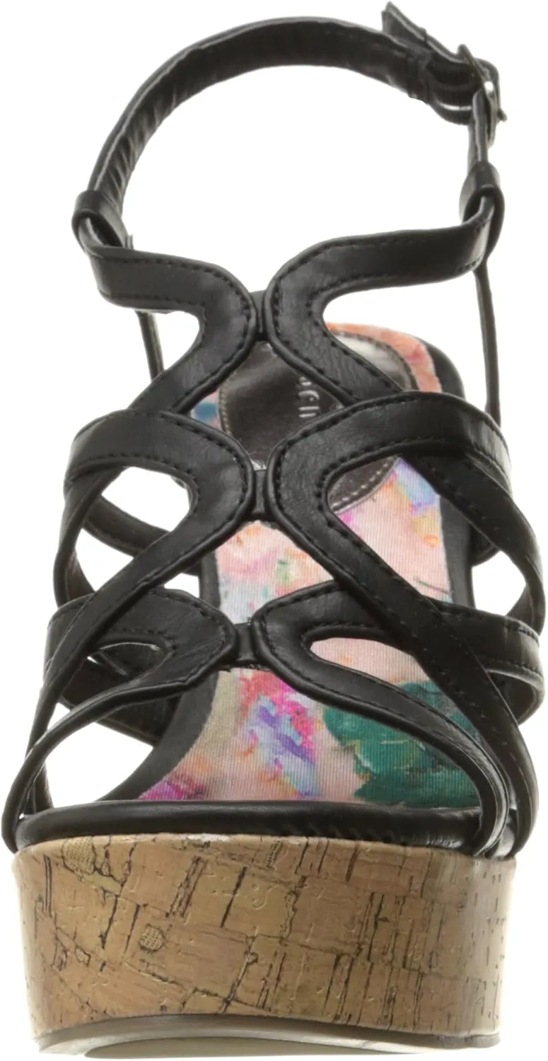 Madden Girl Women's Elmaa Wedge Sandal