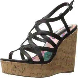 Madden Girl Women's Elmaa Wedge Sandal
