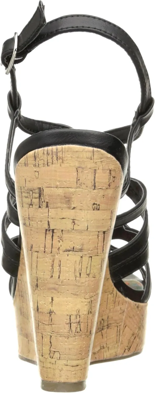 Madden Girl Women's Elmaa Wedge Sandal