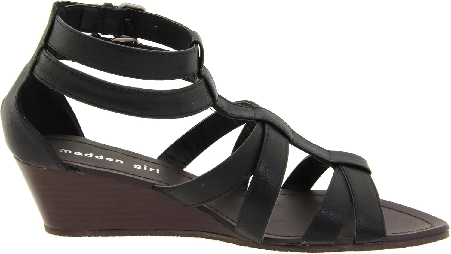 Madden Girl Women's Whooly Wedge Sandal