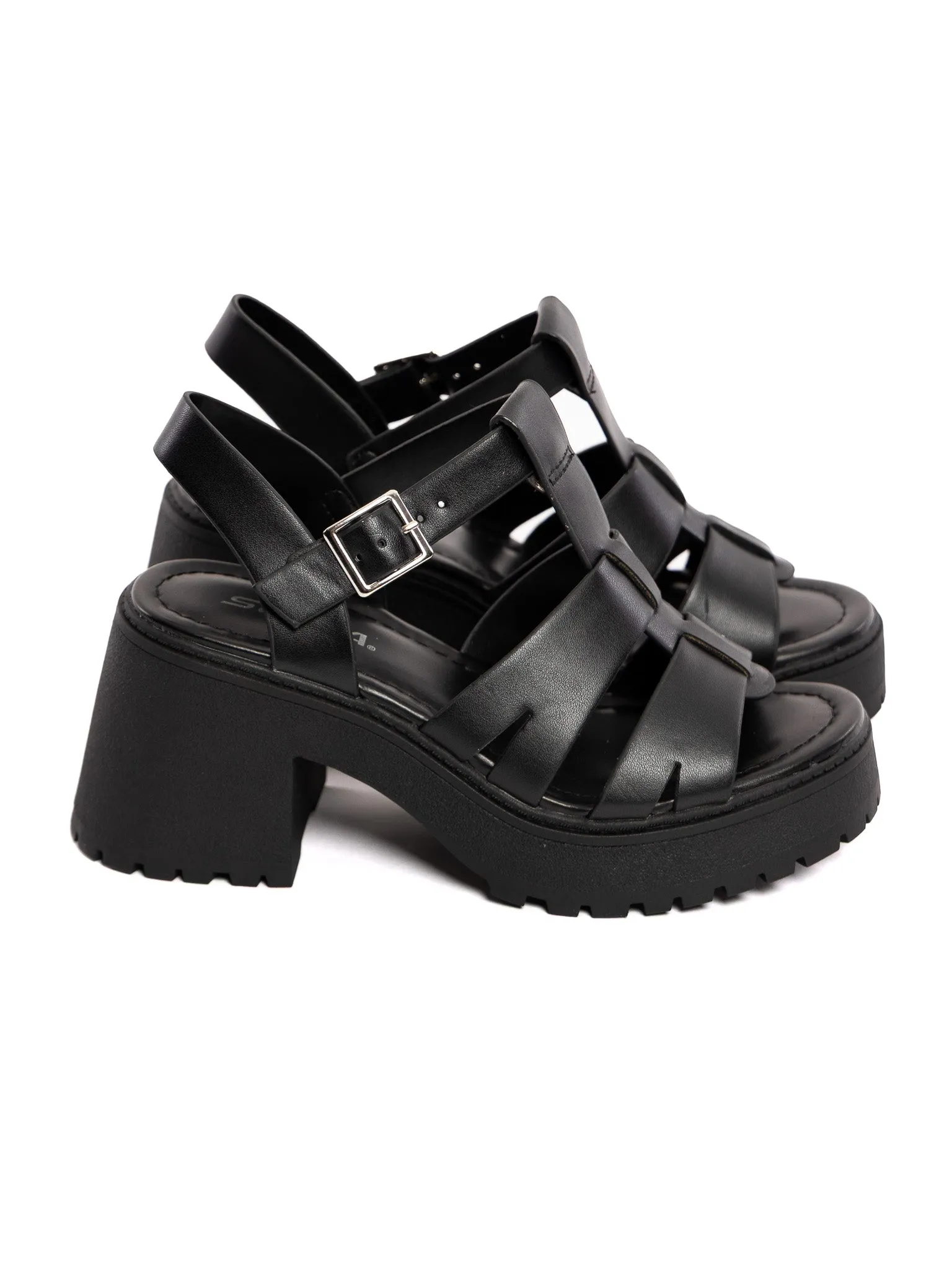 Marsha Chunky Heeled Sandal