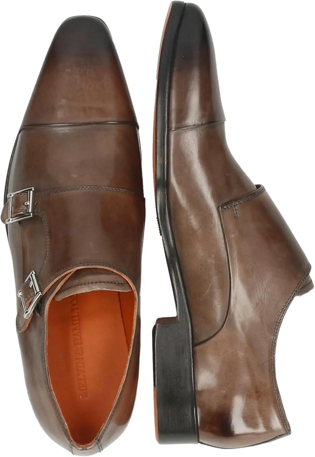Melvin & Hamilton Men's Monk Strap Loafer
