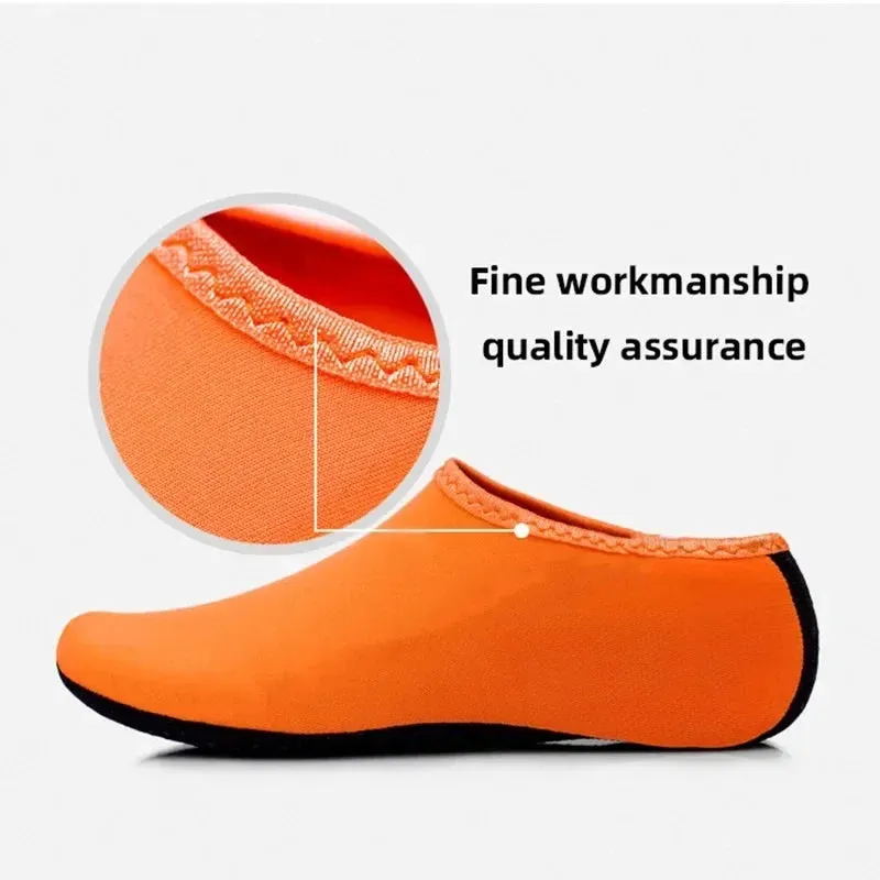 Men & Women Aqua Socks – Barefoot Water Sports Shoes for Kids & Adults, Quick-Dry Swim, Surfing, Diving, Snorkeling, Yoga & Fitness Sneakers