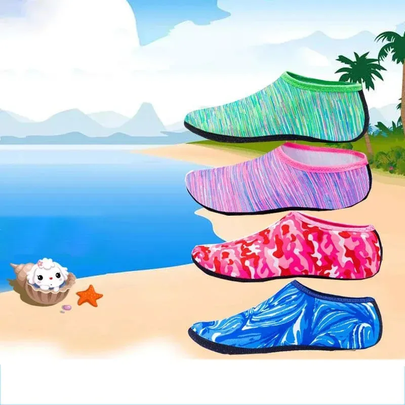 Men & Women Aqua Socks – Barefoot Water Sports Shoes for Kids & Adults, Quick-Dry Swim, Surfing, Diving, Snorkeling, Yoga & Fitness Sneakers