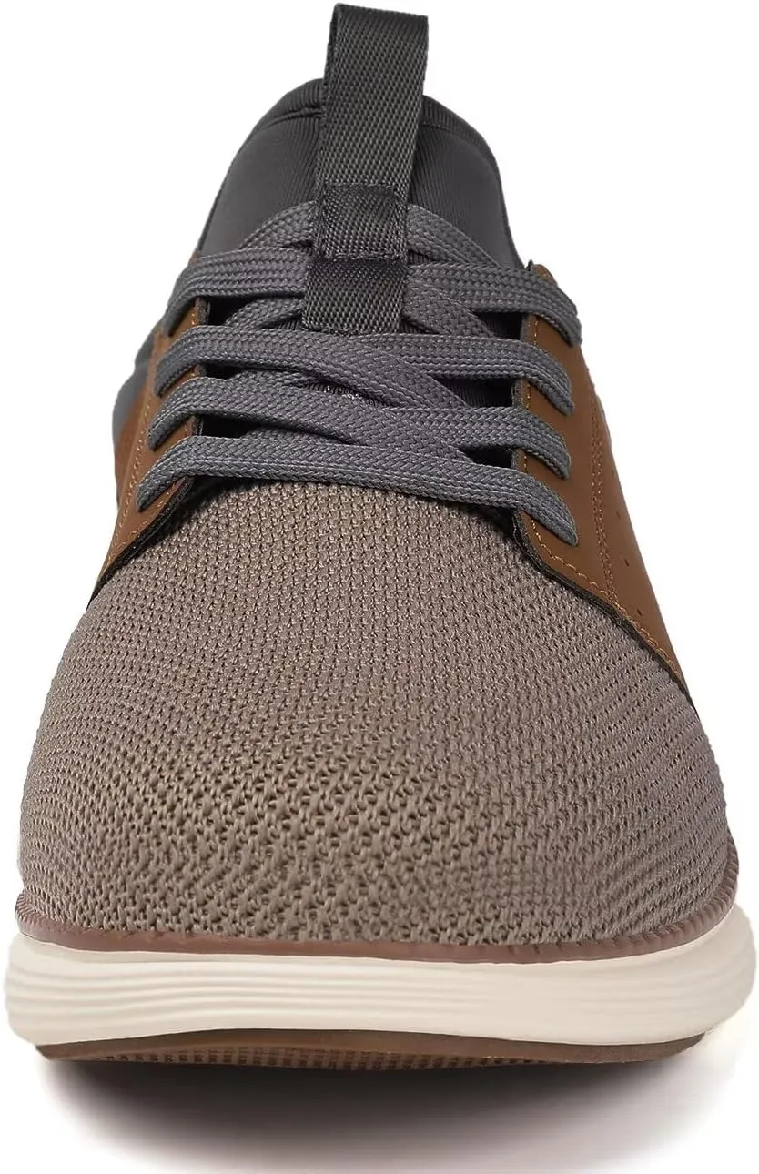 Men Casual Dress Shoes Hands Free Slip On Laceless Fashion Sneakers Lightweight Breathable Walking Shoes Gym Tennis Athletic