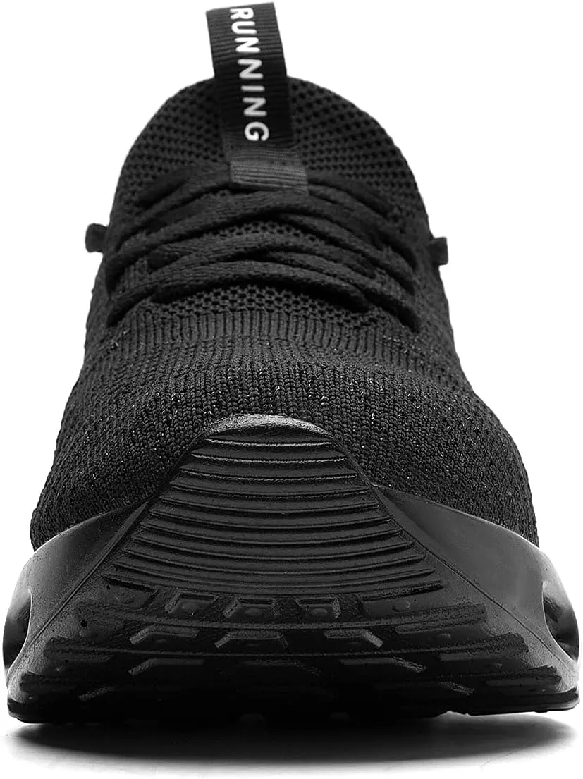 Mens Air Running Shoes Comfortable Walking Tennis Sneakers Lighweight Athletic Shoes for Sport Gym Jogging US 7-12
