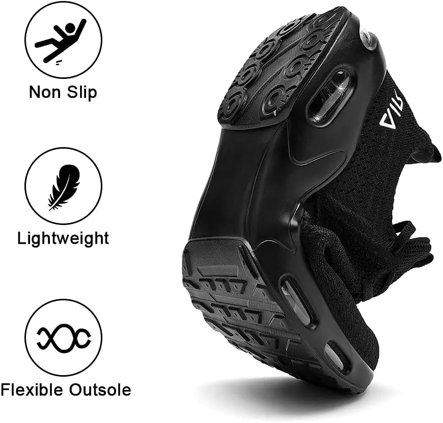 Mens Air Running Shoes Comfortable Walking Tennis Sneakers Lighweight Athletic Shoes for Sport Gym Jogging US 7-12