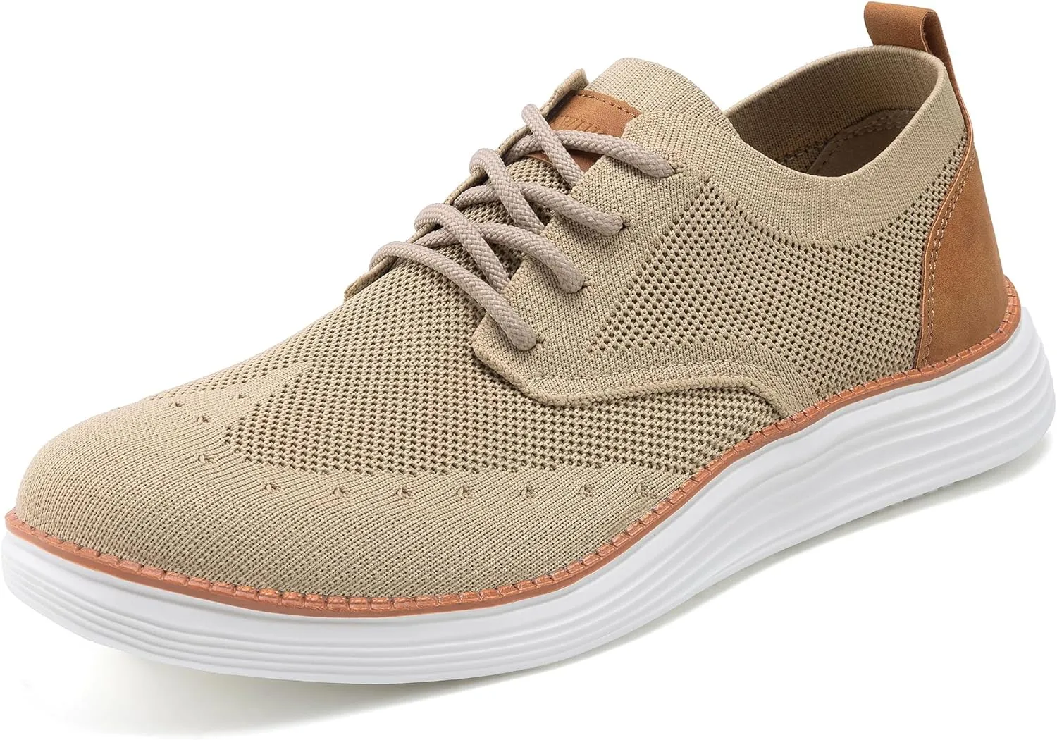Men's Casual Dress Shoes Mesh Breathable Oxfords Sneakers Lightweight Comfortable Walking Shoes 7.5-12.5