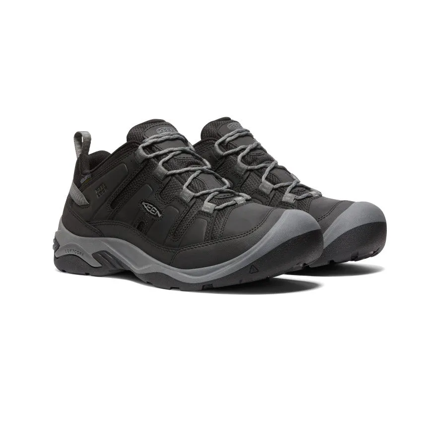 Men's Circadia Waterproof Shoe - Black/Steel Grey