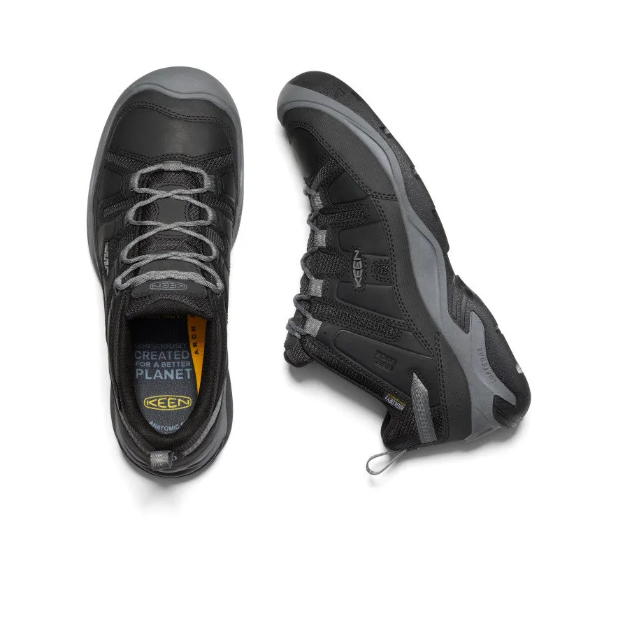 Men's Circadia Waterproof Shoe - Black/Steel Grey